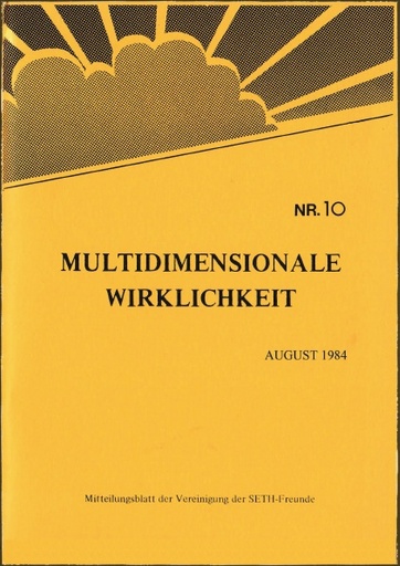 Multidimensionale Wirklichkeit Nr10 August 1984